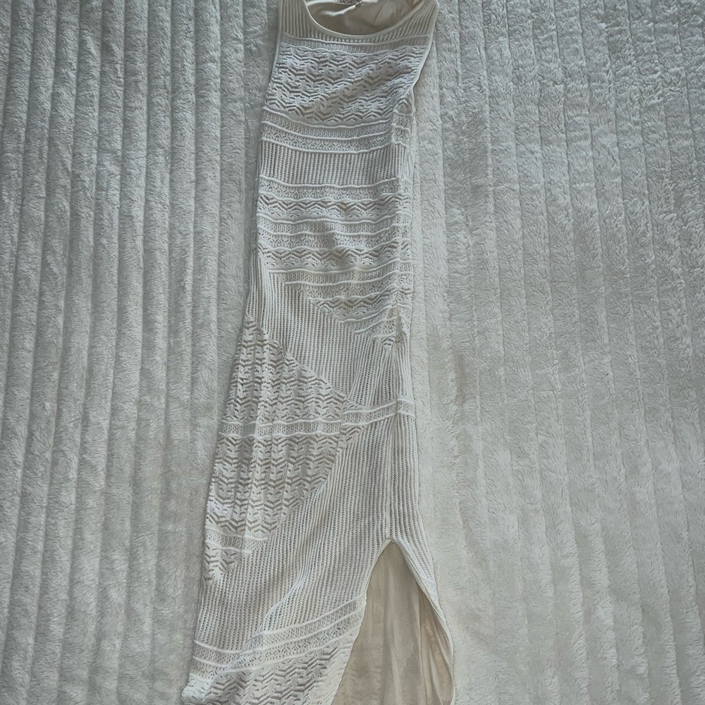 Maxi slit white Rachel Roy Dress